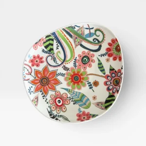 26cm Flower Print Plate
