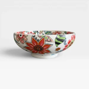 20cm Flower Print Bowl