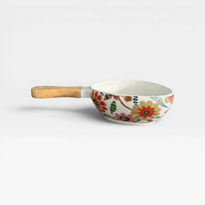 16cm Flower Print Bowl/ Light Handle